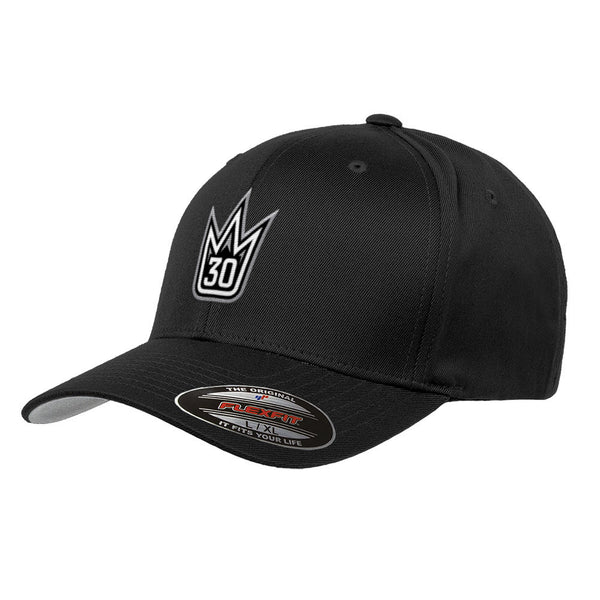 Henrik Lundqvist Crown Collection 30 Black Flexfit Hat | 500 LEVEL