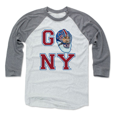 Henrik Lundqvist Baseball Tee Shirt, New York R Hockey Men's Baseball T- Shirt