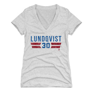 Henrik Lundqvist Women's V-Neck T-Shirt | 500 LEVEL